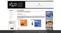 Desktop Screenshot of en.closmontblanc.com